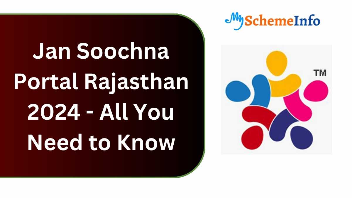 Jan Soochna Portal Rajasthan 2024 – Apply for all schemes on Jan Soochna Portal Rajasthan Jan Soochna Portal Rajasthan 2024