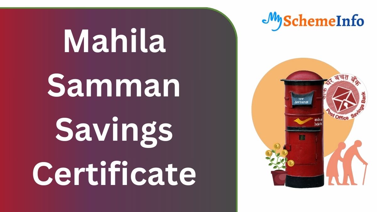 Mahila Samman Savings Certificate: Empowering Women’s Financial Future Mahila Samman Savings Certificate